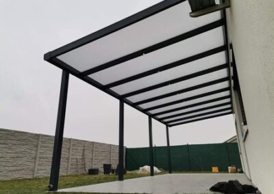 Hliníkové pergoly a ploty